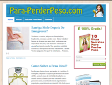 Tablet Screenshot of para-perderpeso.com